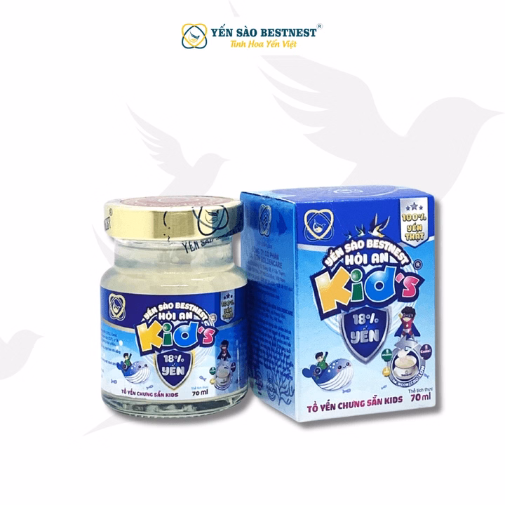 Yến Sào Bestnest Hội An - Hũ Yến Chưng Sẵn Kid'S 18% - Hũ 70Ml - Ảnh 3