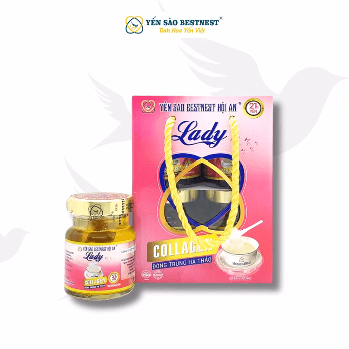 Yến Sào Bestnest Hội An - Yến Sào Chưng Sẵn Lady 21% - Hộp 4 Hũ 4 X 70Ml - Ảnh 3