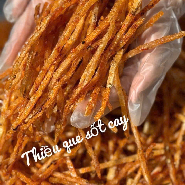 Cá Thiều Que Sốt Cay: Món Ăn Vặt Lý Tưởng - Nhâm Nhi "Hết Sảy" 250G - Winnie House - Ảnh 4