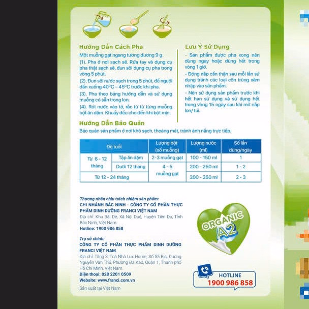 Bột Ăn Dặm Appétit- Heo Cà Rốt - Ảnh 7