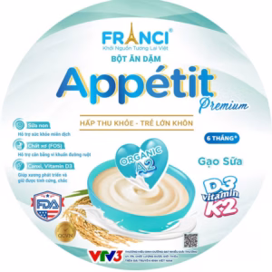 Bột Ăn Dặm Appétit- Gạo Sữa