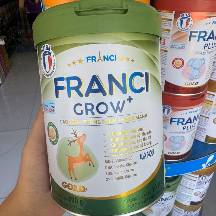 Sữa Bột Franci Grow + Gold 400G - Franci Trên 1 Tuổi - Ảnh 2