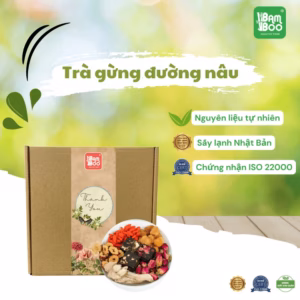 Trà Đường Nâu Thảo Mộc - Bổ Máu, Giữ Ấm Cơ Thể
