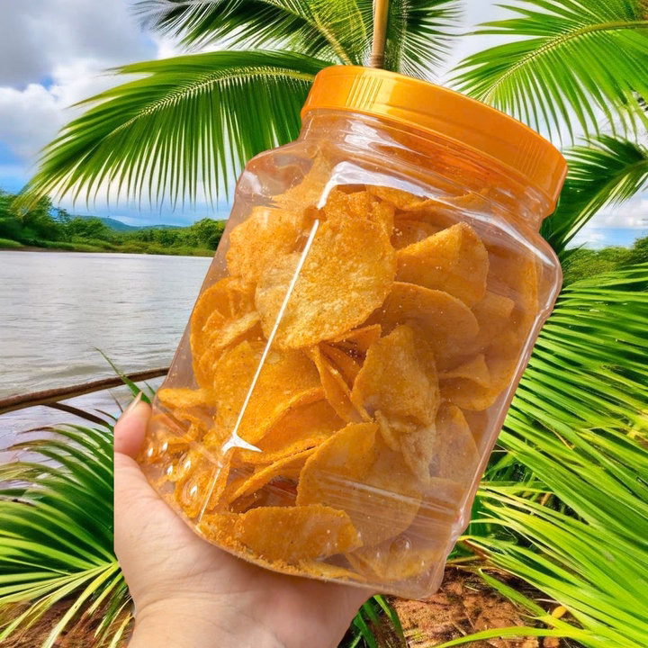 Khoai Tây Sấy Trứng Muối: Giòn Tan, Đậm Đà, Cực Hấp Dẫn 250G - Winnie House - Ảnh 2