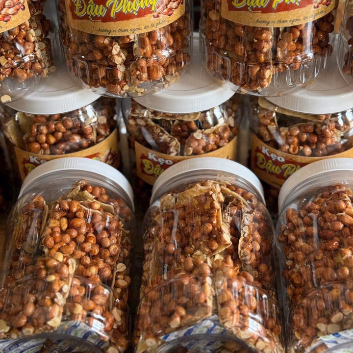 Kẹo Đậu Phộng Bến Tre: Món Quà Ý Nghĩa, Đậm Chất Miền Tây 500G - Winnie House - Ảnh 3