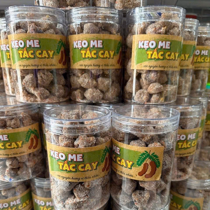 Kẹo Me Tắc Cay: Món Quà Vặt Tuổi Thơ - Hương Vị Khó Quên 500G - Winnie House - Ảnh 4