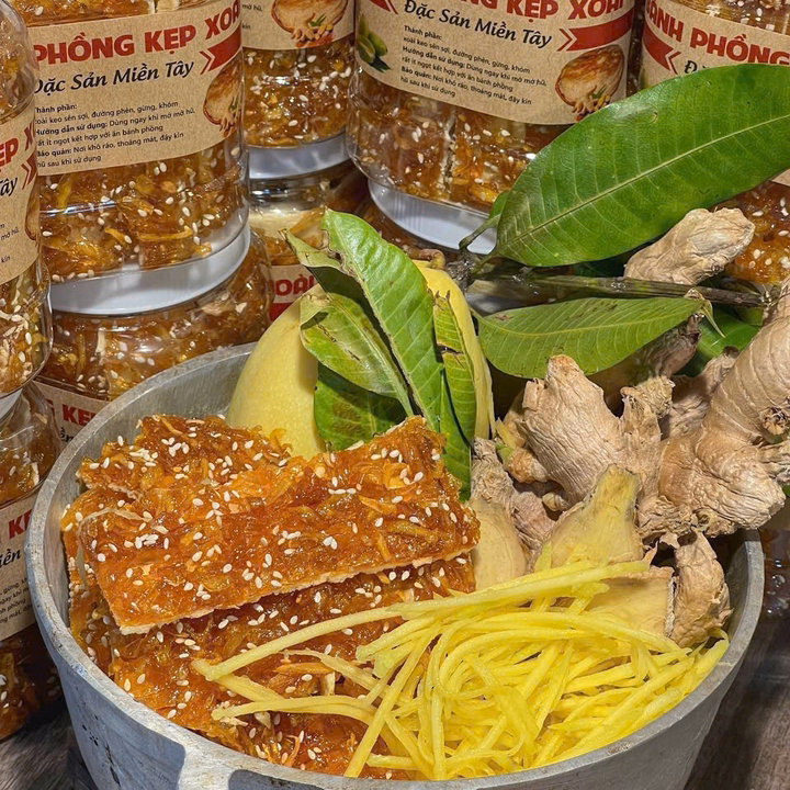 Bánh Phồng Kẹp Xoài, Đậm Đà Hương Vị Miền Tây 500G - Winnie House - Ảnh 3