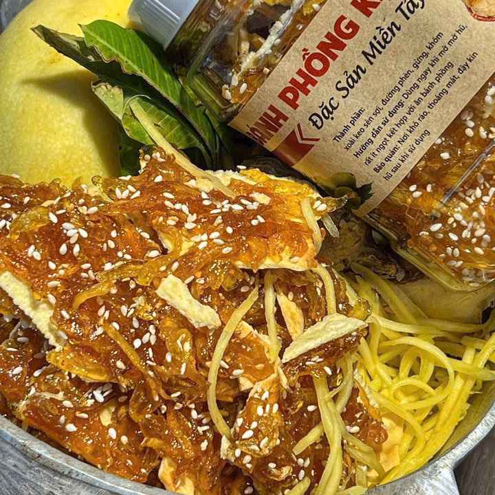 Bánh Phồng Kẹp Xoài, Đậm Đà Hương Vị Miền Tây 500G - Winnie House - Ảnh 4