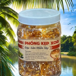 Bánh Phồng Kẹp Xoài, Đậm Đà Hương Vị Miền Tây 500G - Winnie House