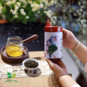 Trà Ô Long Cao Sơn Alishan Đài Loan Thơm, Ngon, Hậu Vị Ngọt 150Gr - Sương Mai