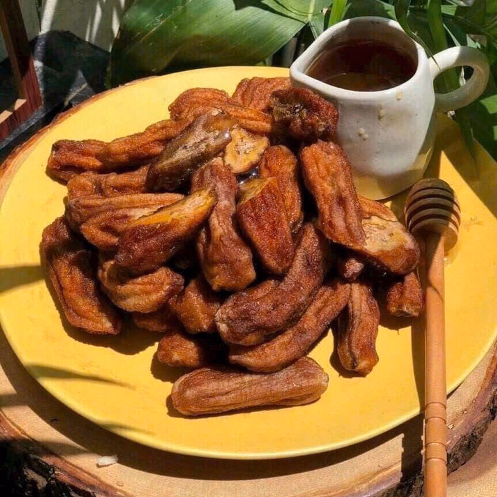 Chuối Sấy Dẻo Mật Ong: Ăn Vặt Healthy 500G - Winnie House - Ảnh 3