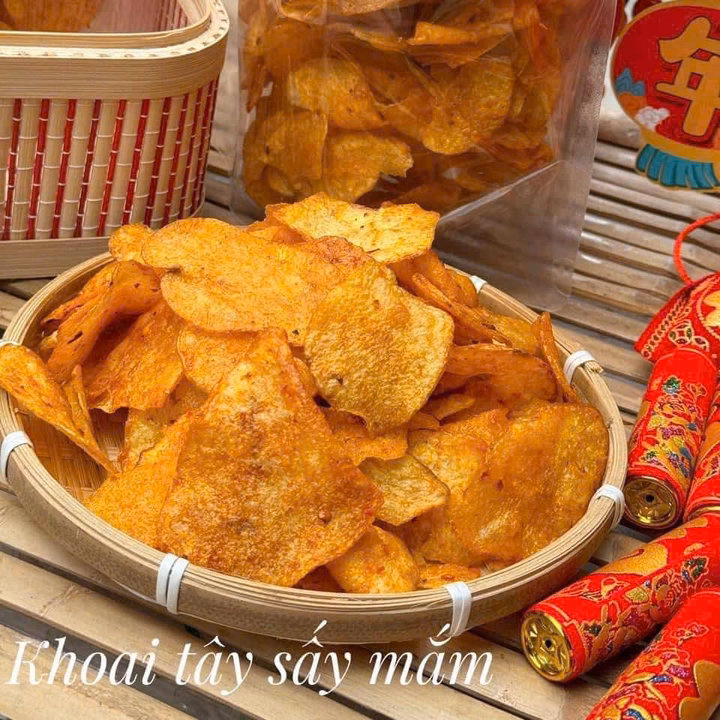 Khoai Tây Sấy Mắm – Giòn Rụm, Càng Ăn Càng Ghiền 250G - Winnie House - Ảnh 3
