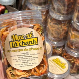 Mực Xé Lá Chanh - Chuẩn Vị, Chuẩn Ngon 250G - Winnie House