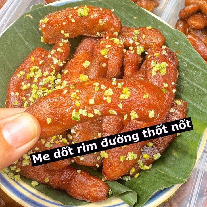 Me Dốt Sấy Đường Thốt Nốt Chấm Muối Giòn Ngon Bất Diệt 500G - Winnie House - Ảnh 3