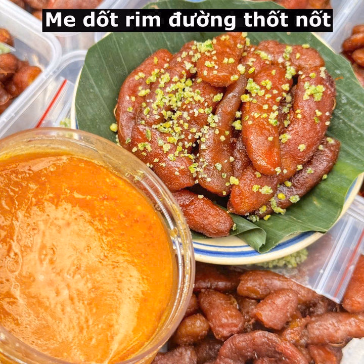 Me Dốt Sấy Đường Thốt Nốt Chấm Muối Giòn Ngon Bất Diệt 500G - Winnie House - Ảnh 2