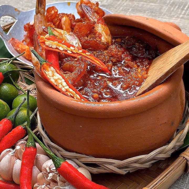 Sate Tôm Khô Cháy Tỏi Siêu Phẩm, Ăn Là Ghiền 400G - Winnie House - Ảnh 3