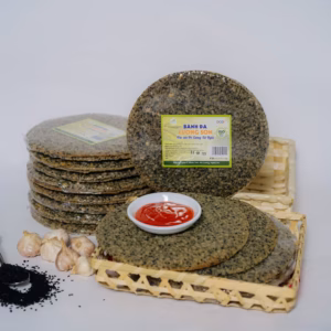 (Combo 30 Cái) Bánh Đa Vừng Đen - Lương Sơn