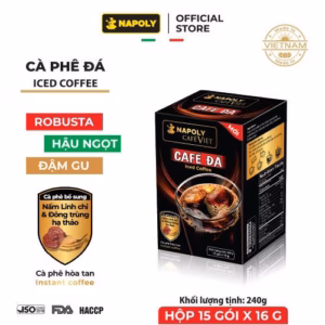 [Hộp] Cà Phê Đá - Napoly Coffee - 15 Gói/Hộp