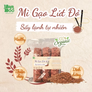 Mì Gạo Lứt Sấy Lạnh Tự Nhiên 250G - Bamboo