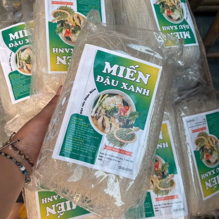 Miến Đậu Xanh Nguyên Chất Dai Ngon Khó Cưỡng 500G - Winnie House - Ảnh 4