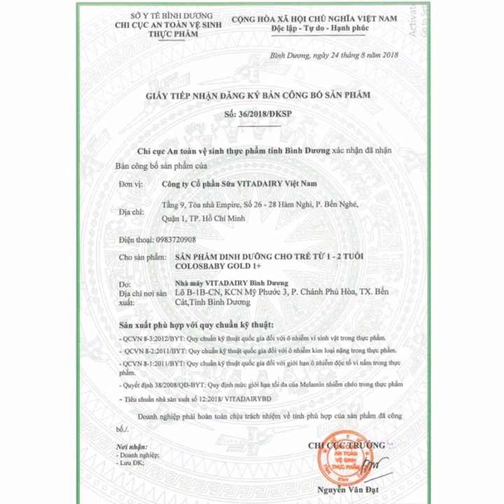 Sữa Bột Colosbaby Iq Pedia,Thanh Nhạt 1000Ig 800G 0+.1+,2+ - Vitadairy - Ảnh 7
