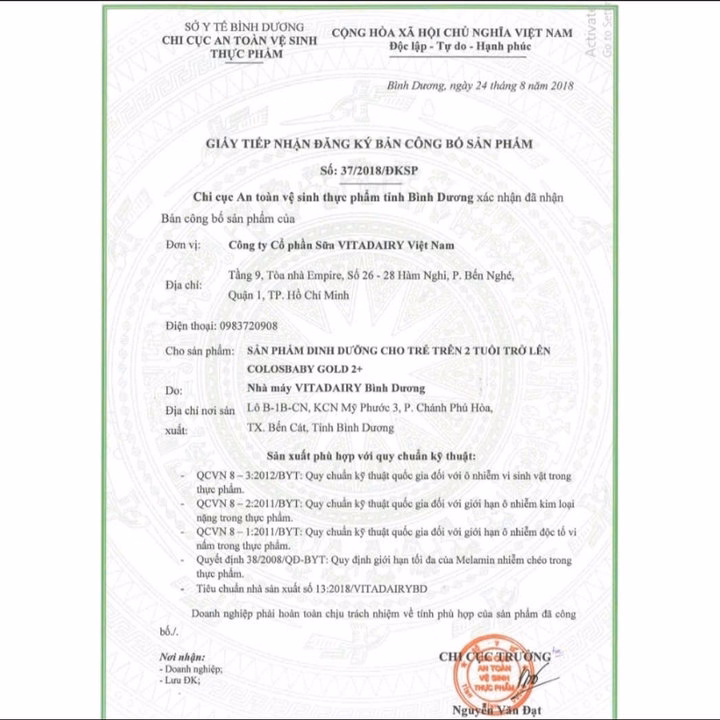 Sữa Bột Colosbaby Iq Pedia,Thanh Nhạt 1000Ig 800G 0+.1+,2+ - Vitadairy - Ảnh 6