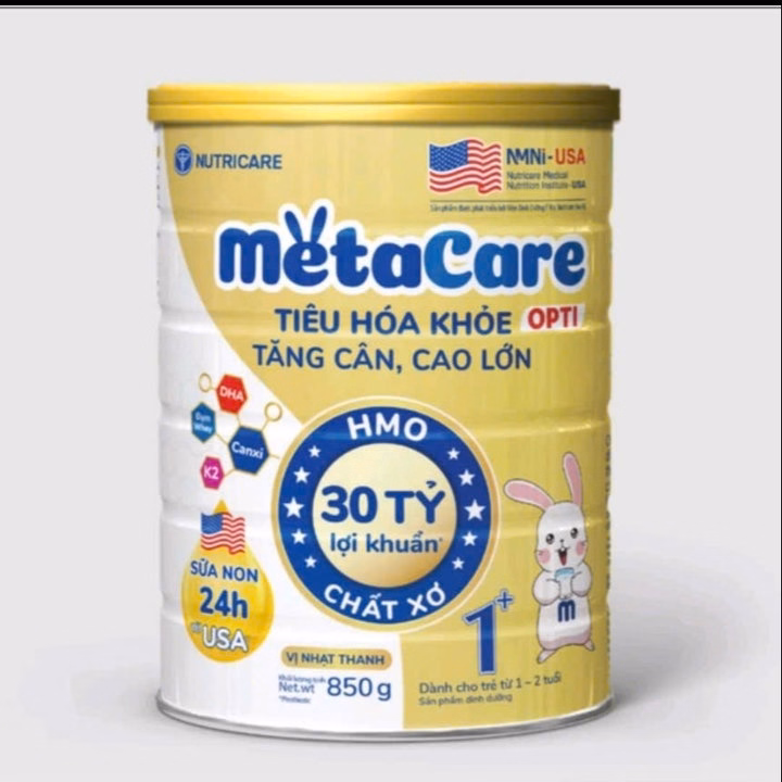 Sữa Metacare Gold Opti0+,1+,2+ Tăng Cường Tiêu Hóa,Tăng Hấp Thu,Phát Triển Chiều Cao - Nutricare - Ảnh 4