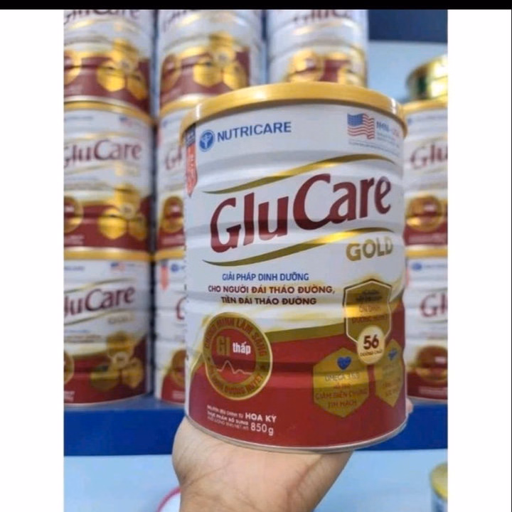 Sữa Glucare Gold 850G Dành Cho Người Tiểu Đường Hộp 850G - Nutricare - Ảnh 3