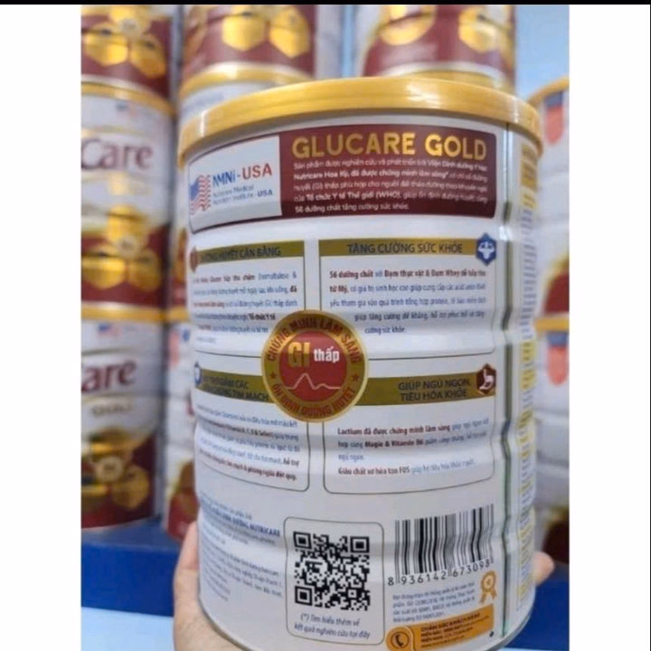 Sữa Glucare Gold 850G Dành Cho Người Tiểu Đường Hộp 850G - Nutricare - Ảnh 2