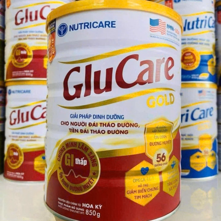Sữa Glucare Gold 850G Dành Cho Người Tiểu Đường Hộp 850G - Nutricare - Ảnh 4