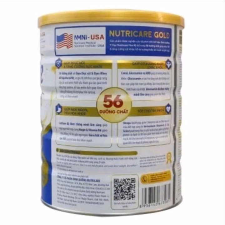 Sữa Nutricare Gold Phục Hồi Bồi Bổ Cơ Thể 850G - Nutricare - Ảnh 3