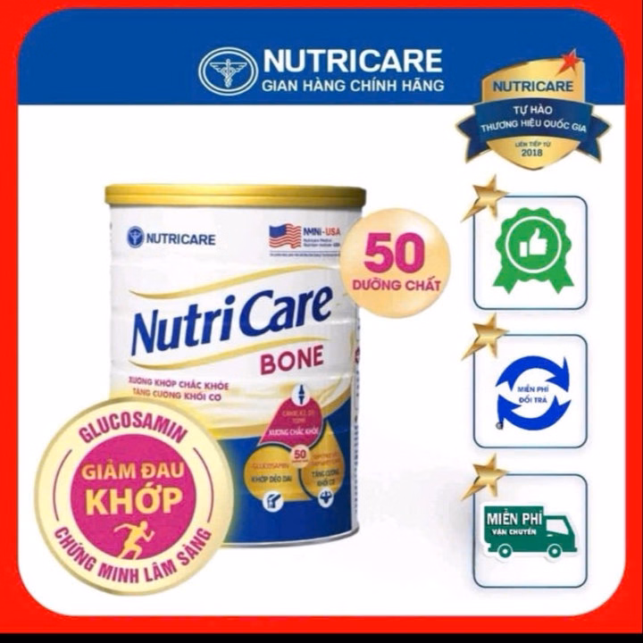 Sữa Nutricare Bone 850G Bổ Xung Canxi Giúp Chắc Khỏe Xương Khớp,Giảm Đau Khớp - Nutricare - Ảnh 7