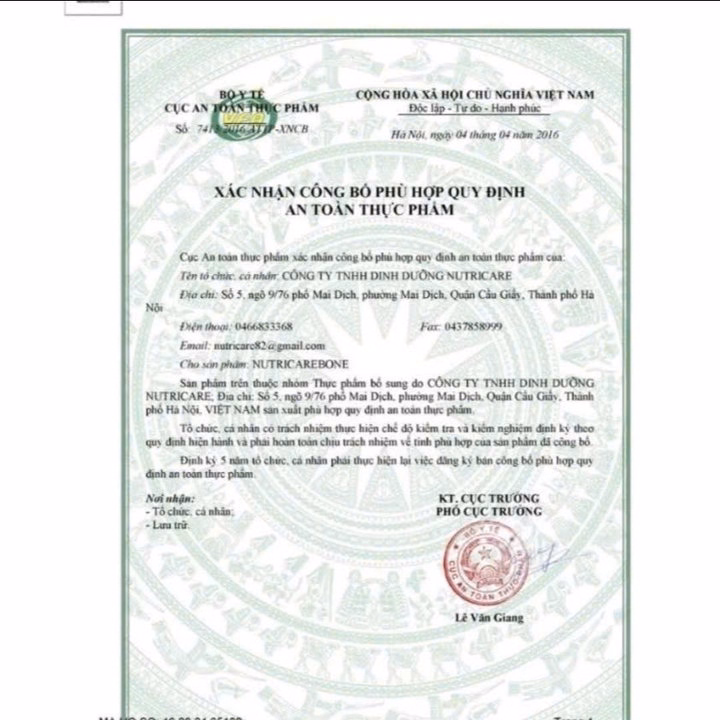 Sữa Nutricare Bone 850G Bổ Xung Canxi Giúp Chắc Khỏe Xương Khớp,Giảm Đau Khớp - Nutricare - Ảnh 6