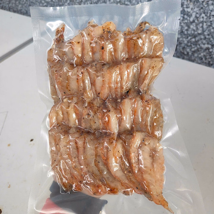 Tôm Chẻ Ướp Tiêu Đường Phơi Khô 500G - Vựa Khô Bến Tre