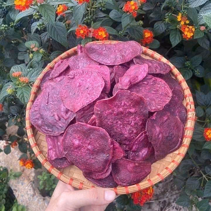 Khoai Lang Sấy Mật Ong Giòn Tan Hấp Dẫn 500G - Winnie House - Ảnh 5