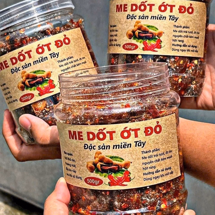 Me Dốt Muối Ớt Chuẩn Gu Giới Trẻ, Chua Cay Mặn Ngọt Đủ Vị 500G - Winnie House - Ảnh 3