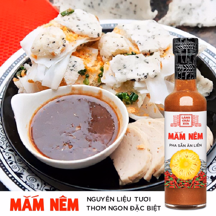 Combo 4 Chai Nước Chấm Pha Sẵn (Mắm Nêm, Nước Mắm Chua Ngọt, Nước Mắm Gừng, Nước Mắm Me) 300G - Làng Chài Xưa - Ảnh 6
