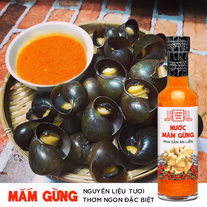 Combo 4 Chai Nước Chấm Pha Sẵn (Mắm Nêm, Nước Mắm Chua Ngọt, Nước Mắm Gừng, Nước Mắm Me) 300G - Làng Chài Xưa - Ảnh 8