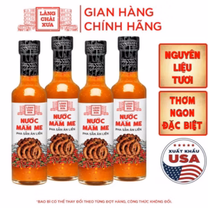 [Combo 4 Chai] Nước Mắm Me Cao Cấp 300G - Làng Chai Xưa