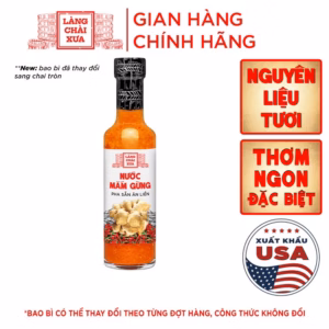 Nước Mắm Gừng Tỏi Ớt 300G - Làng Chài Xưa