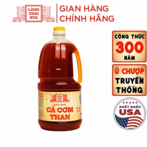 Nước Chấm Cá Cơm Than 2L - Làng Chài Xưa
