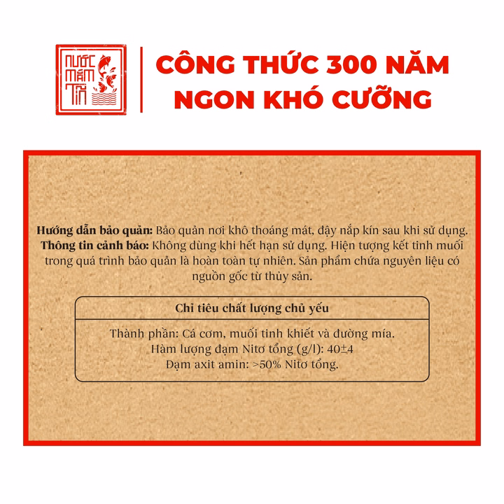 Lốc 10 Chai Nước Mắm Tĩn Nhãn Đỏ Cá Cơm Than Mini 40N 60Ml - Nước Mắm Tĩn - Ảnh 2