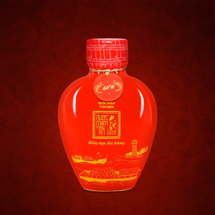 Hộp Quà Đậm Đà Tình Thân Gồm 01 Nước Mắm Tĩn Tôm Biển 60N 500Ml Và 01 Nước Mắm Tĩn Cá Cơm Ruột Đỏ 250 Ml - Nước Mắm Tĩn - Ảnh 8