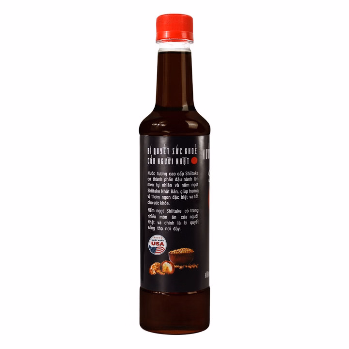 Nước Tương Cao Cấp Shiitake Chai Nhựa 525Ml - Làng Chài Xưa - Ảnh 7