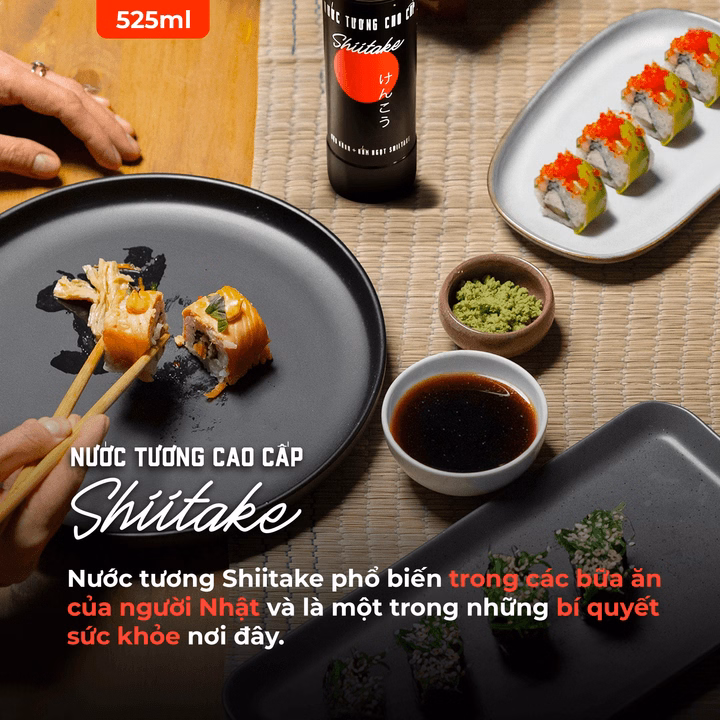 Nước Tương Cao Cấp Shiitake Chai Nhựa 525Ml - Làng Chài Xưa - Ảnh 6