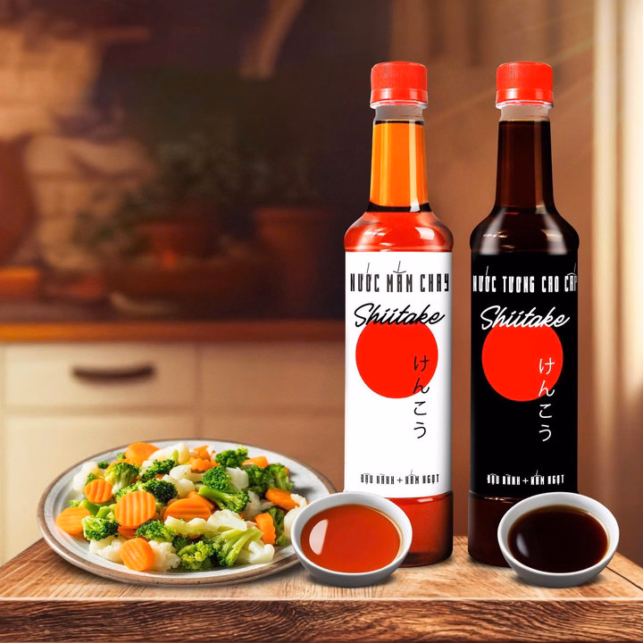 Nước Tương Cao Cấp Shiitake Chai Nhựa 525Ml - Làng Chài Xưa - Ảnh 12