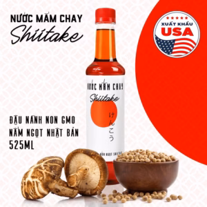 Nước Mắm Chay Cao Cấp Shiitake 525Ml - Làng Chài Xưa