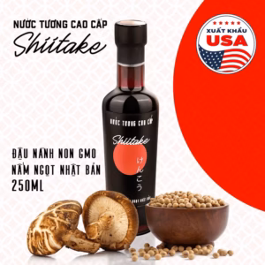 Nước Tương Cao Cấp Shiitake Chai Thuỷ Tinh 250Ml - Làng Chài Xưa