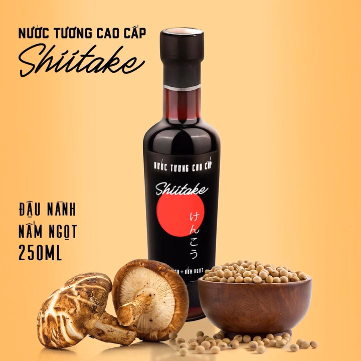 Nước Tương Cao Cấp Shiitake Chai Thuỷ Tinh 250Ml - Làng Chài Xưa - Ảnh 6