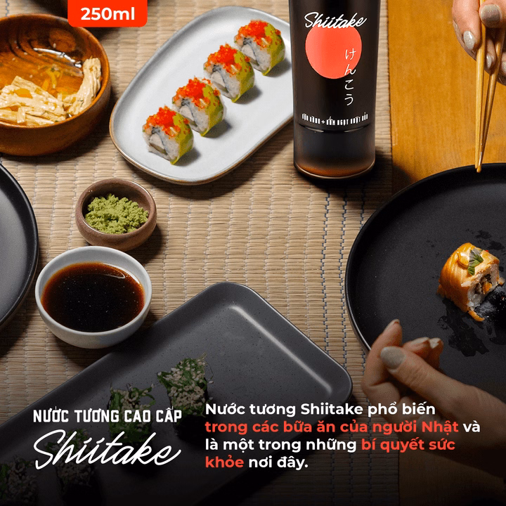 Nước Tương Cao Cấp Shiitake Chai Thuỷ Tinh 250Ml - Làng Chài Xưa - Ảnh 5